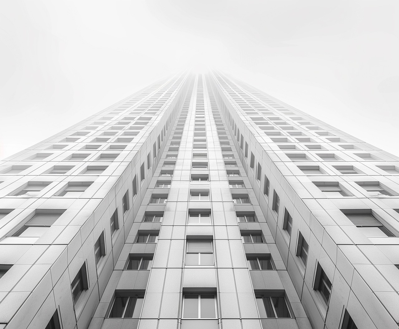 Cityscape at sunset representing vision